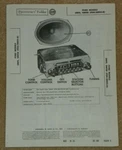 1955 Ford Automobile Radio Sams Photofact Schematics Thunderbird FDH-18805-B. Fixed Price $7.49.