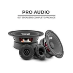 DS18 PRO-GM6.4PK2 6.5" 1200W 4-OHM Midrange Loudspeaker & Bullet Tweeter. Fixed Price $103.95.