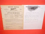 1942 Ford Mercury Deluxe Convertible Coupe Sedan Zenith Am Radio Service Manual. Fixed Price $25.99.
