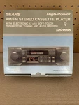 New Sears Vintage Digital Am Fm Cassette Player Radio Car 28-50595. Fixed Price $199.00.