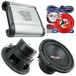 Soundxtreme ST-1600.1 Watt + 1X Sub ST-412 12" 2000W Car Audio Amp Kit. Fixed Price $164.99.
