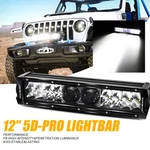 12"IN Auxbeam 5D-PRO Series Led Dual Row Light Bars Combo With Projectors KW3. Fixed Price $139.99.