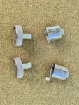 1967 Mercury Cougar Radio Knobs Used With Console Original Hard To Find 5 Pcs. Fixed Price $125.00.