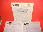 1963 Ford Falcon Futura Convertible Ranchero Bendix Am Radio Service Shop Manual. Fixed Price $19.99.