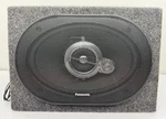Panasonic 3-WAY Car Speaker System 10 X7 W/ Felted Box 12 X8 Untested Used. Fixed Price $10.00.
