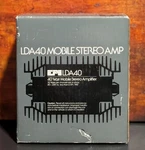 Vintage 1984 Epicure Speakers Lda 40 Mobile Stereo Amplifier - Nos. Fixed Price $59.99.