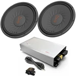 Ts Power TD60 1500W Class Amplifier X2 Jbl Stage 102 10" Subwoofers. Fixed Price $275.99.