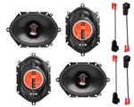 Jbl 4X 6X8" 180W Front & Rear Car Speaker Kit 2001-2010 Ford Escape/mustang. Fixed Price $219.90.
