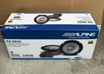 New Alpine 6.5" 16.5CM 2-WAY Car Component Speakers Tweeters 240 Watts S2-S65C. Fixed Price $180.00.