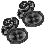 (2-PAIRS) Nvx XSP692 600W Rms X-series 6X9" 2-WAY Coaxial Speakers. Fixed Price $246.98.