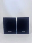 Kenwood LSK-02K Pair Full Range Shelf Speakers 4" 40 Watts 8 Ohms Tested Working. Fixed Price $45.00.