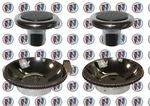 1968-1972 Buick Radio Knobs. Chrome Plated With Black Insert. Fixed Price $49.95.