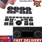 Car Radio Ac Dash Button Repair Kit Decal Stickers For Chevrolet Gmc Tahoe Truck. Fixed Price $7.50.