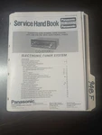 Panasonic CQ-8700 Eu Service Manual Original Repair Book Electronic Tuner System. Fixed Price $49.99.
