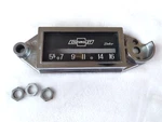 1960S 1962 Chevrolet Corvair Radio Face Escutcheon #7282146 For Delco 985158. Fixed Price $28.00.