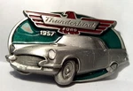 Vintage Ford Thunderbird 1957 Belt Buckle Great American Pewter Usa. Fixed Price $11.99.