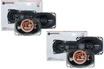 Memphis Audio SRX462V 4X6" 2-WAY Coaxial Speakers 60W Rms Street Reference. Fixed Price $139.99.