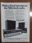 Philco Ford 1970 Vintage Print Ad Stereo Systems Speakers. Fixed Price $8.99.