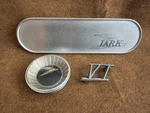 1960S Studebaker Lark Lot: Horn Button With Gasket, Radio Cover Plate, Vi Emblem. Fixed Price $35.00.