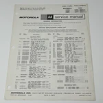 1962 Ford Motorola Radio 24ME 24MF 24MY Service Manual Schematics Part List. Fixed Price $22.36.