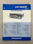 Pioneer KP-5005 Original Service Manual Free Shipping. Fixed Price $14.00.