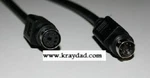 6 Pin Black Ext Cable Mf 10 Ft PS2. Fixed Price $5.99.