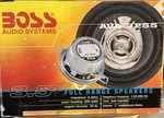 Boss Audio Systems AVA-3255 3.5" Full Range 200 Watt Speakers. Fixed Price $29.99.