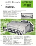 1950 Motorola Chevolet Car Tube Radio Model CTA9X Vintage Original Brochure. Fixed Price $18.46.