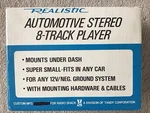 Radio Shack Realistic Compact 8-TRACK Auto Tape Player No. 12-1802B New In Box. Fixed Price $175.50.