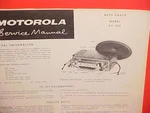 1958 1959 Motorola Auto Car Am Radio Factory Service Repair Manual Model GV-701. Fixed Price $16.99.