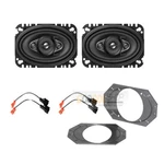 Pioneer 4X6" 4-WAY 210W Dash Speakers Install Kit For 1997-2006 Jeep Wrangler. Fixed Price $110.99.