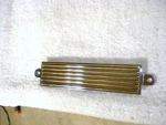 Mopar 1949-1950 Chrysler Chrome Plated Radio Delete Bezel Cast # 1253559. Fixed Price $50.00.