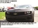 Lebra Front End Mask Cover Fits Chevrolet Camaro Lt & Ls 2010 2011 2012 2013. Fixed Price $153.99.