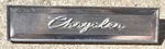 1960 1961 1962 Chrysler Mopar Dash Radio Delete Emblem Plate. Fixed Price $34.95.