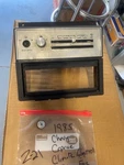 Untested 1985 Chevy Caprice Silver Face Climate Control Tape Player. Fixed Price $124.88.