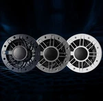 2 Bluave 7" Marine Coaxial Speakers With White Grills New. Fixed Price $259.95.