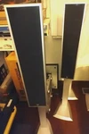 Rare Cerwin Vega CVHD-63 Satellite Speakers W/factory Stands: Two. Fixed Price $219.88.