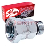 Gates G60285-0608 Hydraulic Coupling Adapter For 9315X6X8 142751 0507-6-8 Yo. Fixed Price $12.27.