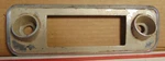 1949 Oldsmobile Radio Face Bezel Dash Trim Original Coupe Sedan Convertible. Fixed Price $19.00.