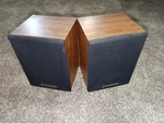 Pair Pioneer CS-X500-Q Shelf Speakers 30 Watt Wall Mountable Tested. Fixed Price $29.98.