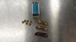 Nos 1957 Chevy Bel Air Gold Front Fender Louvers Lot Of 3742804 Gm 02DC1 Il. Fixed Price $189.95.