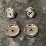 1973-87 Square Body Radio Knobs Pickup Truck Volume Tune Shroud In Dash Trim Fm. Fixed Price $49.99.