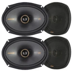 (qty 4) Of Kicker KSC690 6X9" 2WAY Elite Ks-series 300W Thin Car Stereo Speakers. Fixed Price $271.92.