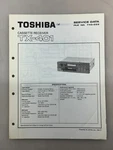 Toshiba TX-401 Original Service Manual Free Shipping. Fixed Price $14.00.
