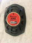 Nos Pontiac Amr Rear Speaker 6X9 Ohm With Dart Logo Delco 16034192. Fixed Price $54.00.
