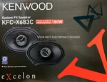 New Kenwood KFC-X683C Excelon 6"X8" 2-WAY Coaxial Car Audio Speakers (pair) 6X8. Fixed Price $149.00.