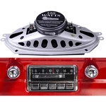 Custom Autosound Bluetooth Radio Slidebar With Dash Speaker Kit Mustang 1965-.... Fixed Price $464.98.