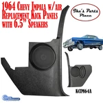 Custom Autosound KCIM64A 1964 Chevy Impala Kick Panels & 6.5" Speakers With Air. Fixed Price $174.95.