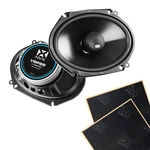 Nvx VSP68 200W Rms 6X8" V-series 2-WAY Coaxial Speakers With Sound Damping. Fixed Price $100.48.