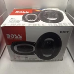 Boss Riot R94 Car Speaker 4-WAY Full Range 500 Watts Custom Grill 1 Pair Nib. Fixed Price $54.89.
